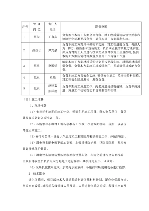 市政道路冬季综合标准施工专业方案.docx