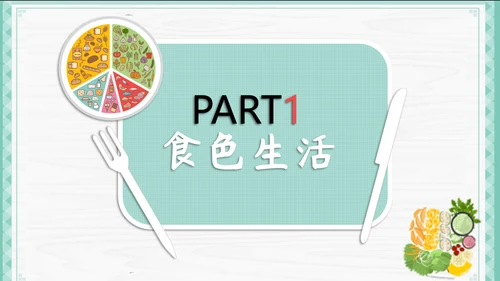 餐饮饮食健康生活常识讲座PPT课件