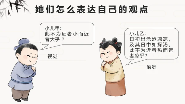 部编版语文六年级下册第十四课两小儿辩日PPT模板