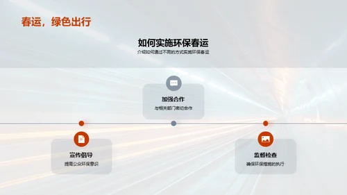 环保春运宣言