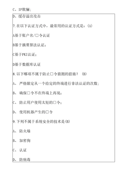 2021网络安全教育知识竞赛试题库最新版含答案