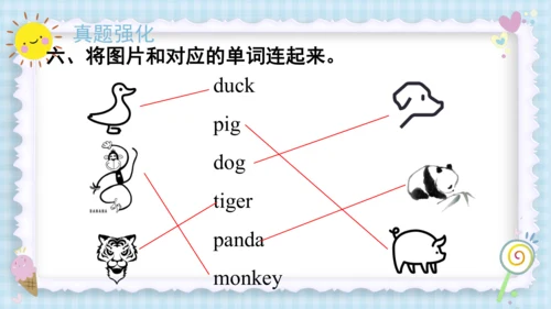 Unit 4 We love animals（复习课件）-2023-2024学年三年级英语上册期末核