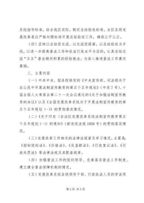 五五普法总结验收工作方案.docx