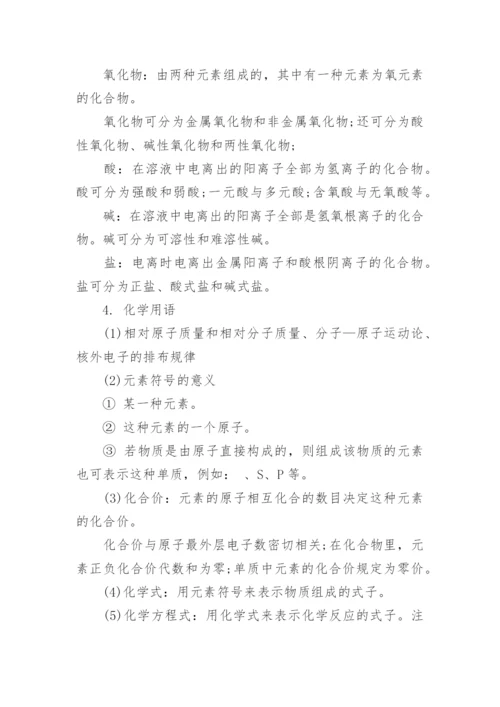 最新初中化学入门知识点总结大全.docx