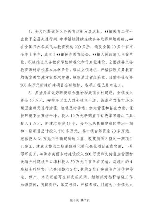 乡镇某年上半年政府工作总结_1.docx