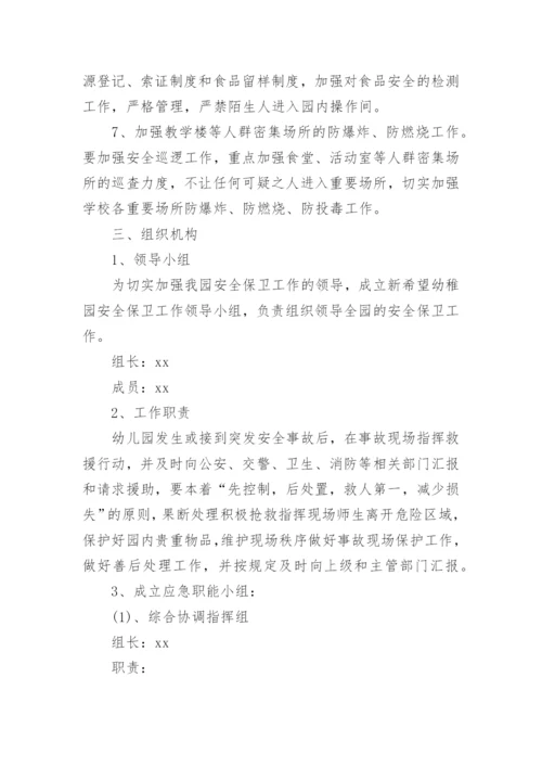 幼儿园防恐防暴应急预案.docx