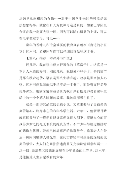 推荐一本课外书作文-1.docx