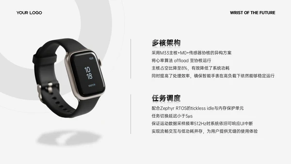 黑白简约质感商品发布会PPT模板