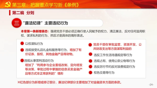 教学党的纪律处分条例PPT课件