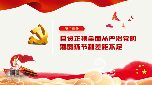 贯彻全面从严治党锤炼坚强党性和过硬作风党课