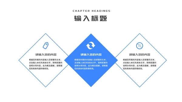 几何风办公岗位年终述职报告PPT模板