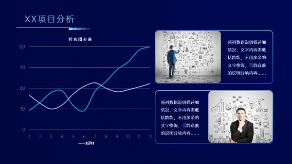科技风格年终总结汇报通用ppt模板