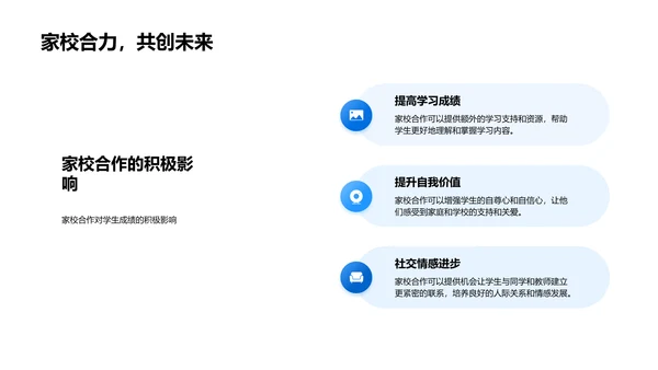 家校合作促进教育PPT模板