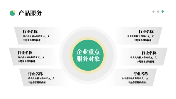 简约商务风企业宣传通用ppt