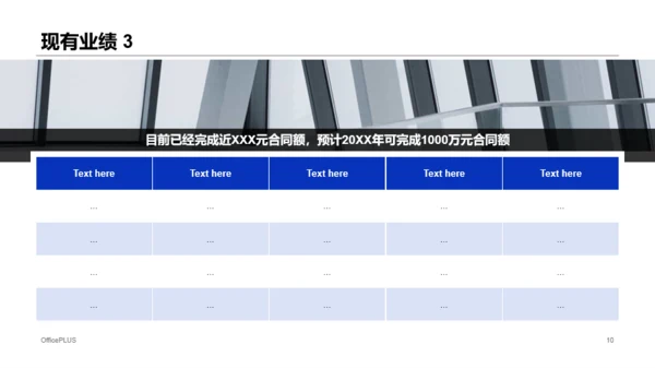 蓝色商务风商业办公项目计划书PPT模板