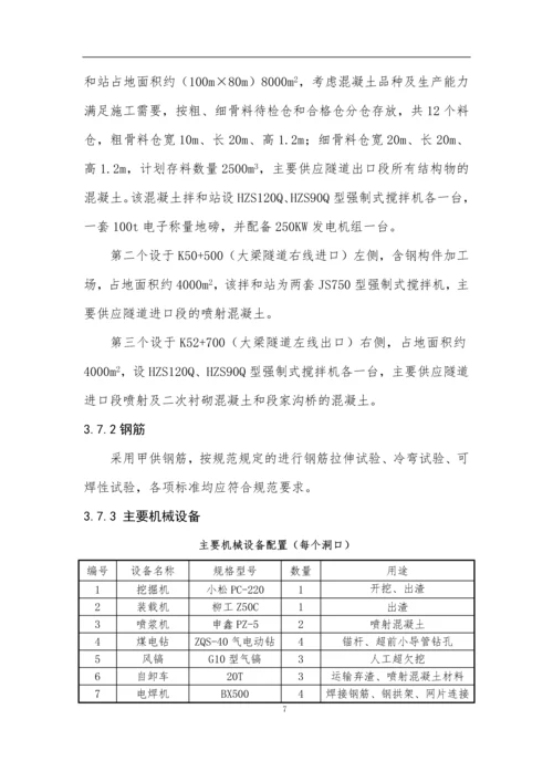 大梁隧道专项施工方案.docx