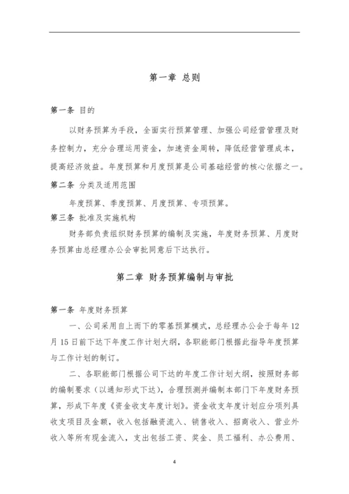 房地产开发有限公司财务管理制度全套.docx