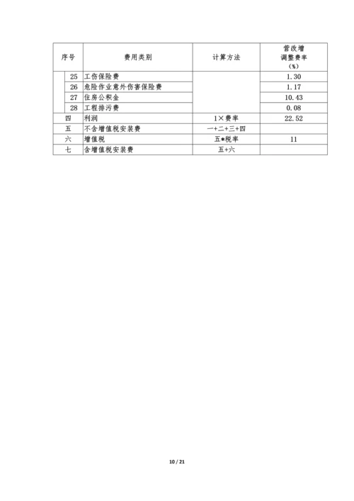 石油化工工程建设项目工程计价规则调整方案-0518-1.docx