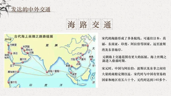 宋元时期大宋元朝通用PPT课件
