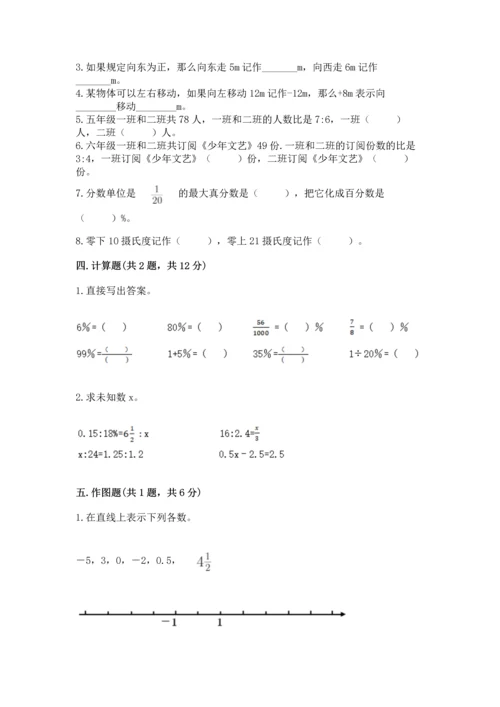 小学六年级下册数学期末卷及参考答案【a卷】.docx