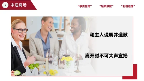 深色简约酒桌文化礼仪ppt礼仪培训