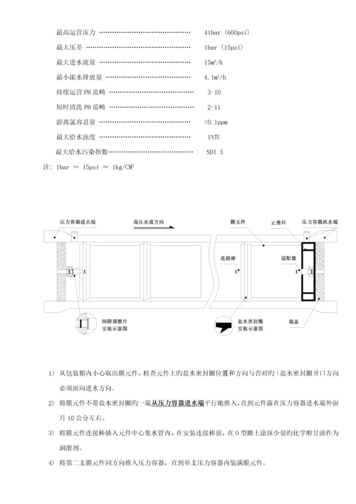 RO反渗透专题方案及操作说明.docx