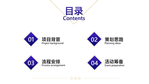 白紫渐变风地产项目开发营销策划
