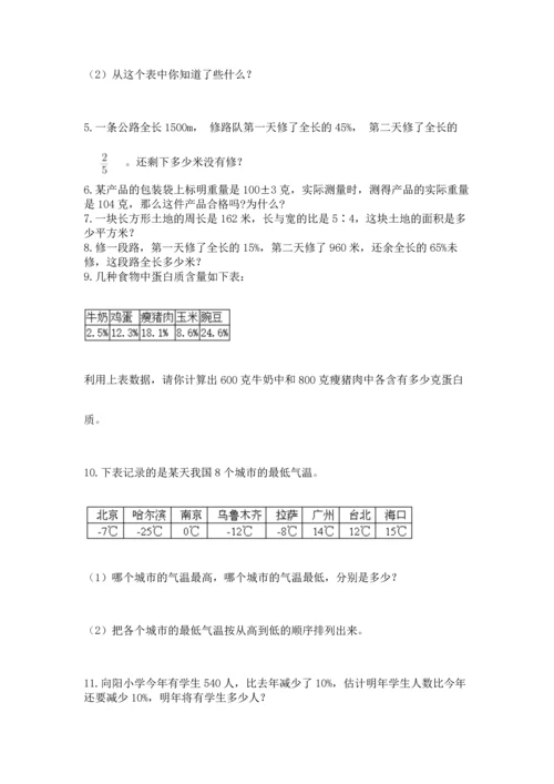 六年级小升初数学解决问题50道附答案【a卷】.docx