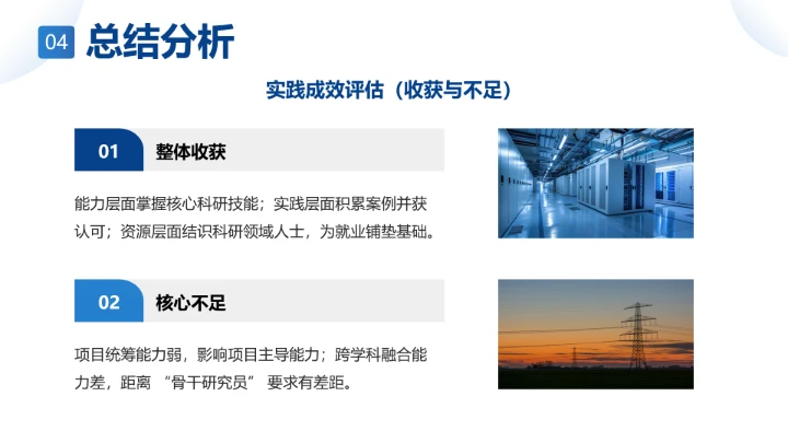 电气工程和自动化专业大学生职业生涯规划通用PPT模版