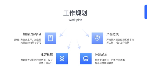 简约风财务会计年终总结