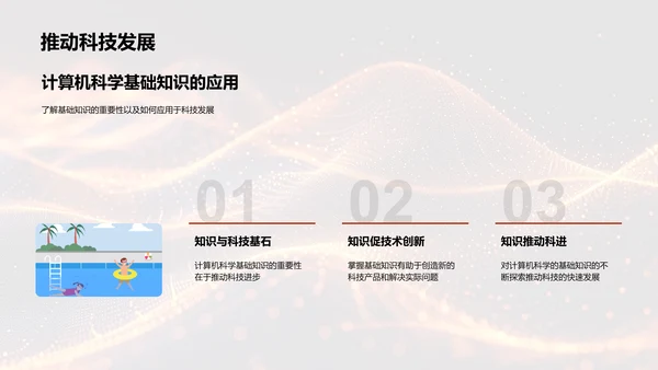 计算机科学基础知识PPT模板