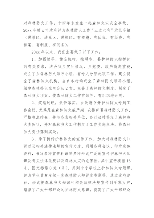 护林防火个人工作总结.docx