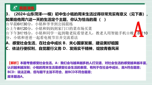 八上道法第一单元走进社会生活复习课件2024 