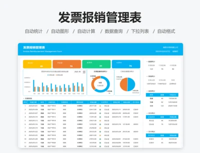发票报销管理表