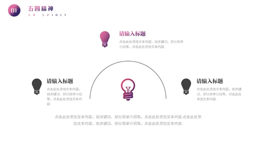 五四运动精神青年节主题宣讲通用PPT