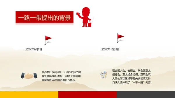 建设一带一路政策宣传教学PPT课件