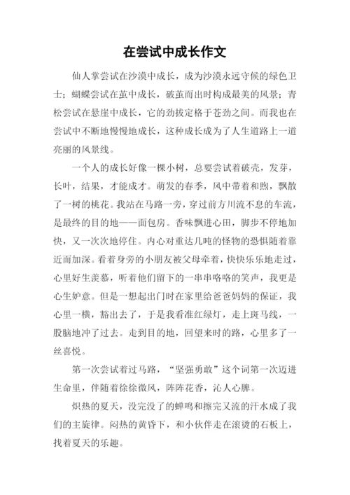 在尝试中成长作文-17.docx
