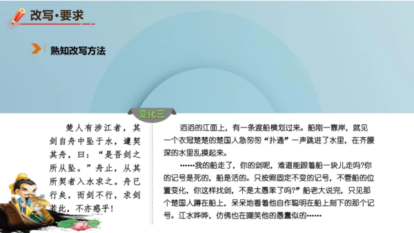 统编版语文九年级上册第六单元写作《学习改写》课件(共32张PPT)