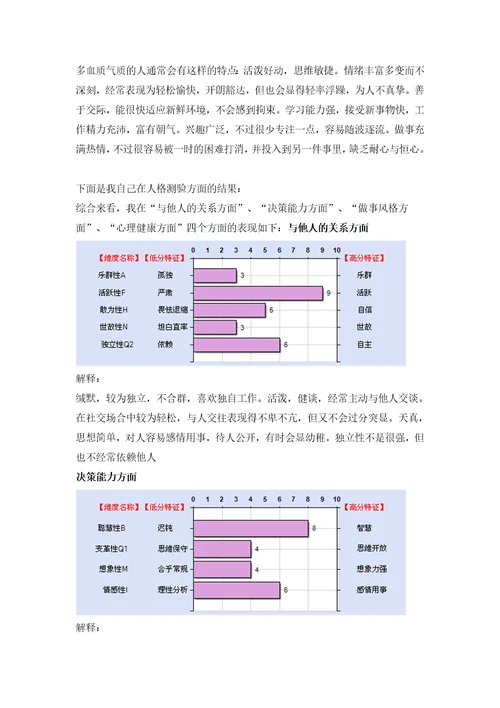 职业生涯规划报告