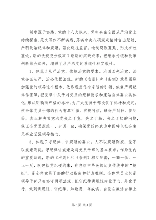 学习“纪律处分条例”心得体会精选.docx