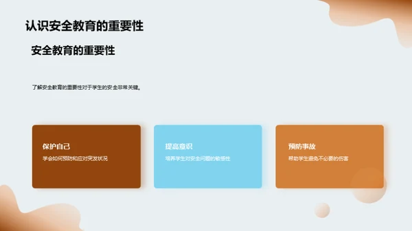 全面安全：自我防护教育