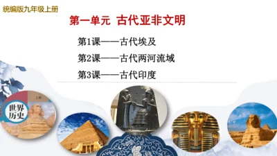 第一单元 古代亚非文明 单元复习课件