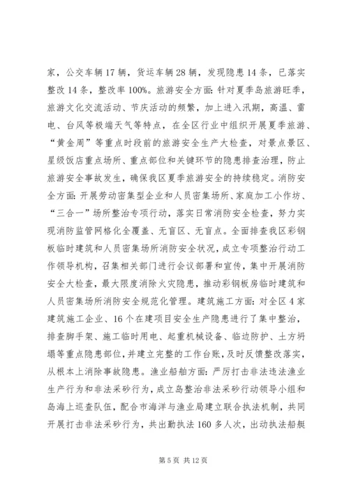 乡镇安全生产监督管理局年度工作总结范文.docx