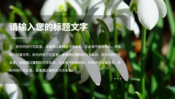 绿色的田野春天生态农业通用PPT模板