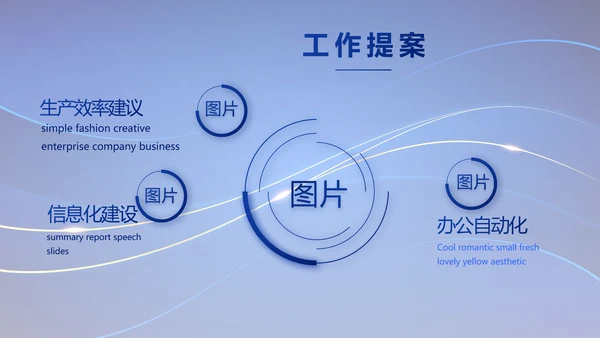 蓝色路演创新商业计划书商务动态PPT