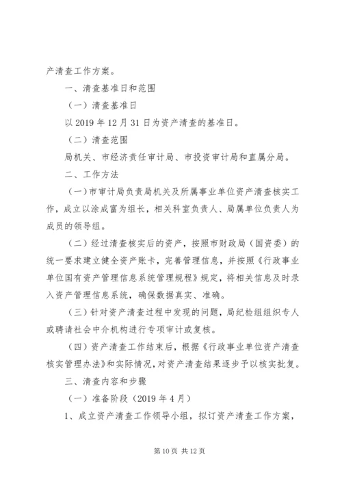 国有资产清查工作报告.docx