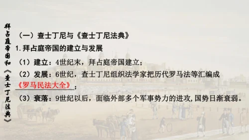 第三单元封建时代的欧洲  单元复习课件（29张PPT）