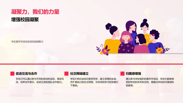 暑期学生嘉年华策划PPT模板