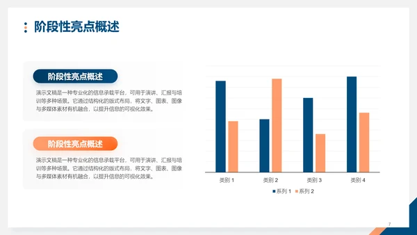 潘通蓝述职竞聘PPT模板