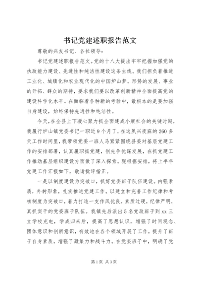 书记党建述职报告范文.docx